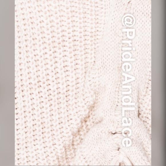 LAST 1️⃣ Stone V Neck Ruching Detail Tie Up Jumper - Picture 6 of 6